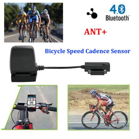 ANT Sensor Bike bicycle computer speedometer Speed Cadence Sensor Bluetooth LE Smart Fitness for Wahoo Fitness Strava MapMyRide