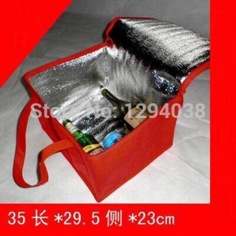 Large Thicken Folding Fresh Keeping Cooler Bag Lunch Bag For Food Fruit Seafood Steak Insulation Thermal Bag Insulation Ice Pack