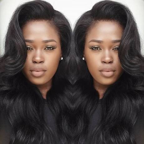 130% density 7A Unprocessed Brazilian Virgin Hair Body Wave Glueless Full Lace Human Hair Wigs for Black Women & Lace Front Wig