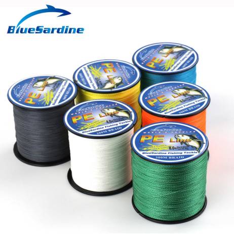300M Multifilament PE Braided Fishing Line Super Strong 4 Strands Braid Fishing Wires 12LB - 90LB