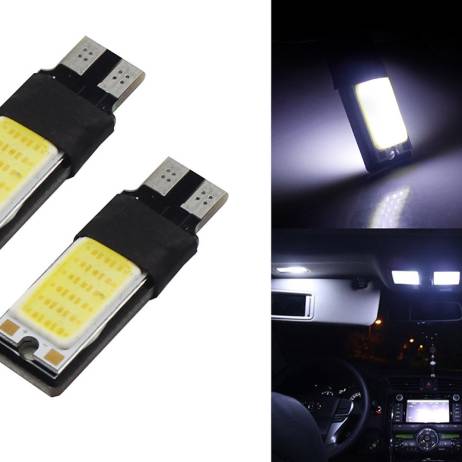 1pcs T10 LED COB Interior Bulb Light 194 168 W5W Parking Backup Fog Light Brake Lamps Canbus Auto No Error T10 COB car light 6C