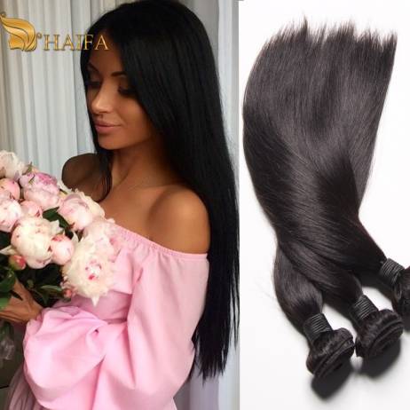 7A Unprocessed Virgin Brazilian Straight Hair Soft Human Hair 100g Queen Hair Products Brazilian Virgin Hair Straight 4 Bundles