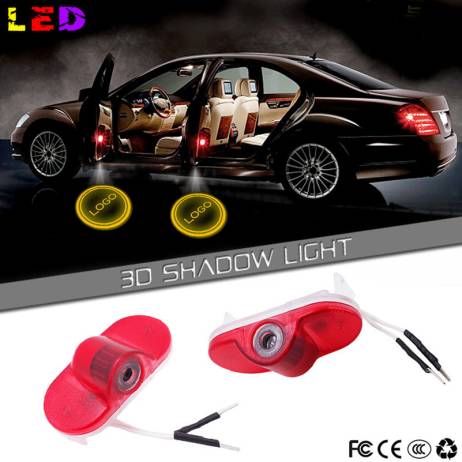 LED Car door Logo Ghost Shadow Light For ...