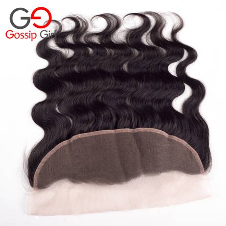 7A Brazilian Lace Frontal Closure body Free Middle 3 Part Full Frontal Ear To Ear Virgin Human Hair Lace Frontals With Baby Hair