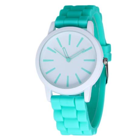 New Fashion Designer Geneva Ladies sports brand silicone watch jelly watch 17 colors quartz watch for women relojes mujer