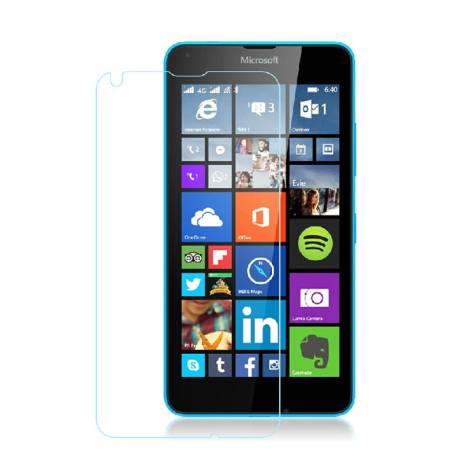 0.3mm 9H Tempered Glass For Microsoft Nokia Lumia 640 2.5D Arc Edge 9H Hard Ultra Thin Screen protector film free shipping