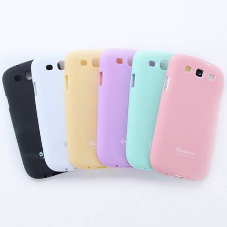 Trendy Topping TPU Sherbet Soft Candy Case Cover For Samsung Galaxy S3 i9300 Free Shipping