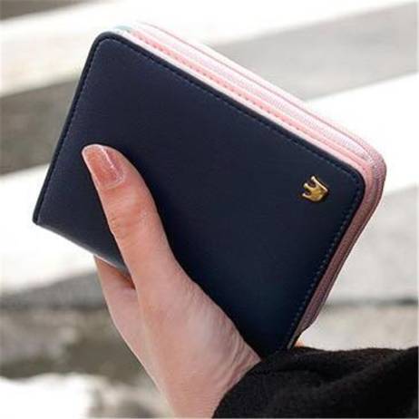 2016 Women's Short Wallet Clutch Lovely Vintage Ladies Handbag Hot Sale Fashion Clutch Purse Card Holder Gift Free Shipping J440
