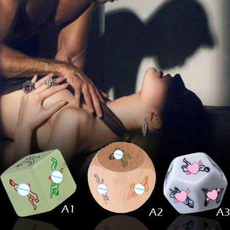 A24 Hot Sale Sex Funny Adult Love Humour Gambling Sexy Romance Erotic Craps Dice Pipe Toy Sex Dice Game Toy T1444 P