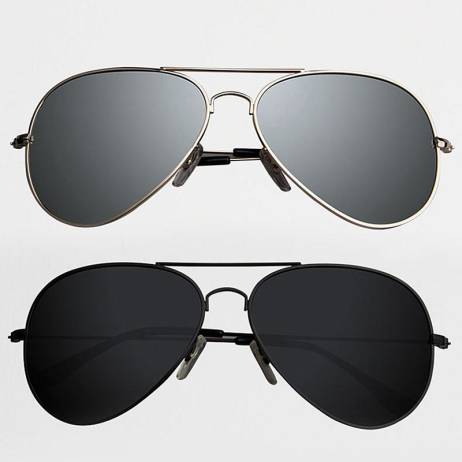 New Fashion Vintage Mens Classic Aviator Sunglasses HD Polarized Mirror Sports Outdoor Travel Glasses Eyewear Shades