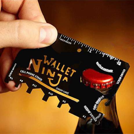 2015 New Multi Knife Tools,Credit Card Outdoor Camping Survival Knives,Portable Wallet Knife 18 functions in 1