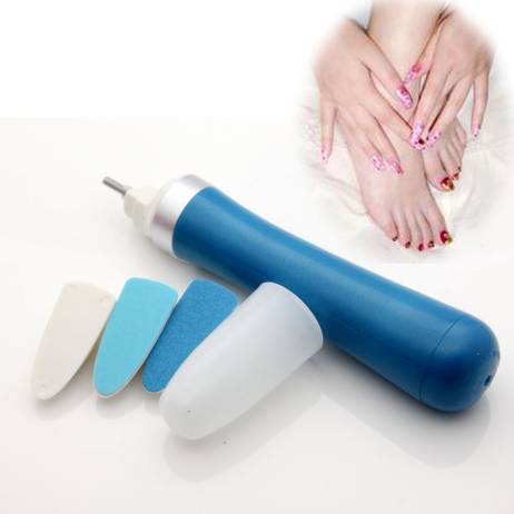 1 Set Electric nail file Triple electric mill A device manicure tools armor polished nursing manicure device