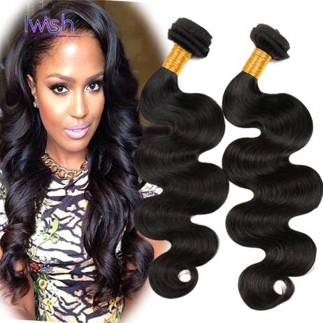 Brazilian Virgin Hair 3Pcs VIP Beauty Hair Wet and Wavy Iwish Brazilian Body Wave Maxine Human Hair Brazilian Hair Weave Bundles