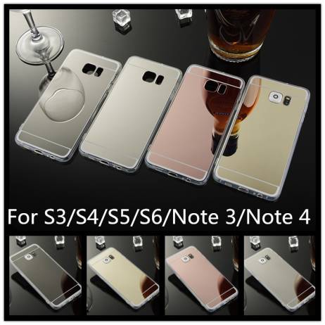 Luxury Soft TPU Cover Case For Samsung Galaxy S6 G9200 S3 i9300 S4 i9500 S5 i9600 Note 3 N9000 Note 4 N9100 Back Phone Bag Cases