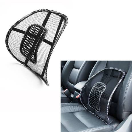 Office Home Car Seat Chair Cover Cool Massage Car Cushion Lumbar Back Brace Support Cushion Free Shipping