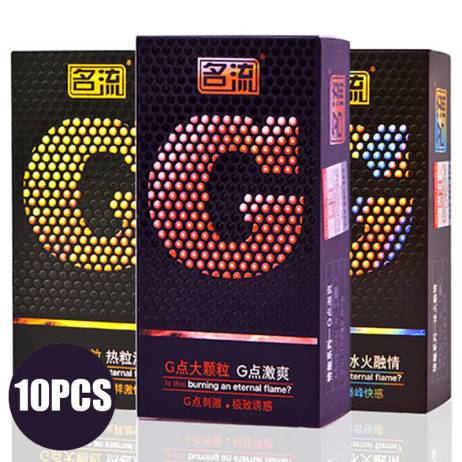 Davidsource Fama G Condoms 1 Box Bumped spike ribbed high quality condoms for horny men women adult sex products free shipping