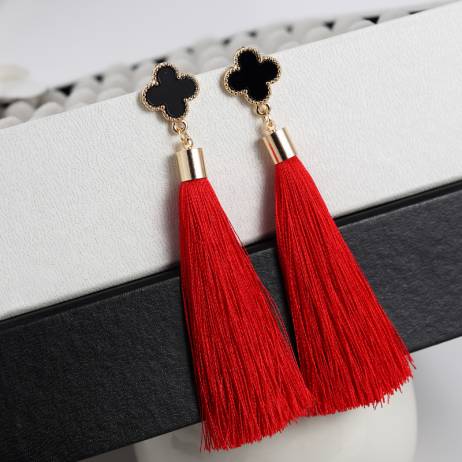 New 2015 Hot Sale Fashion Jewelry Gold Plated Drop Earrings Tassel Long Earrings For Women Dangle Brincos