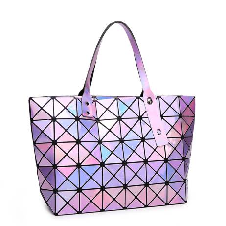 Hot Sale Famous Brand Women Handbag Laser Lattice Diamond Shoulder Bag issey Bao Bao Bag Fashion Designers Totes Ladies Bolsa