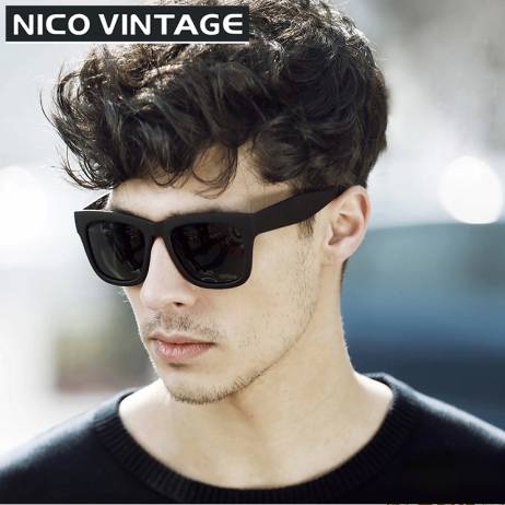 2015 New Classic Sunglasses Mens Fashion Black Frame Oculos de sol masculino Outdoors Male Gathering Lentes Gafas de sol Brand