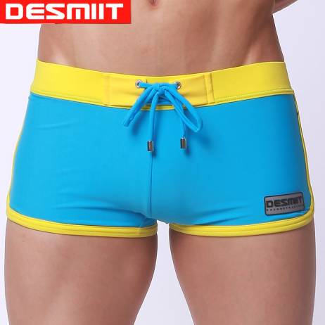 2016 New Men's Swimwear Sexy Fashion High Quality Men's Swimming Trunks Men's Beachwear Sexy Swim suit for Men Brand Desmiit