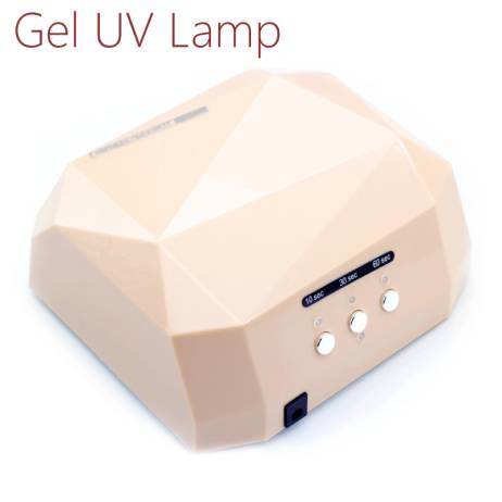 36W UV Lamp LED Ultraviolet Lamp for Nail Dryer Nail Lamp Diamond Shaped CCFL Curing for UV Gel Nail Polish Nail Art Tools-1006B