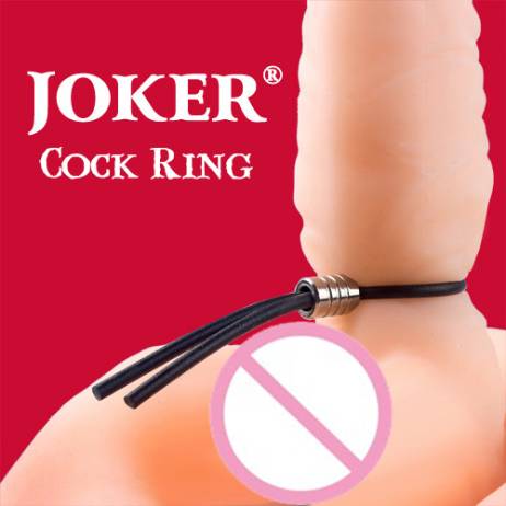 Joker Cock ring penis rope one size fit all cock ejaculation lock erection help kit bears chubs superchubs Male adult sex toy