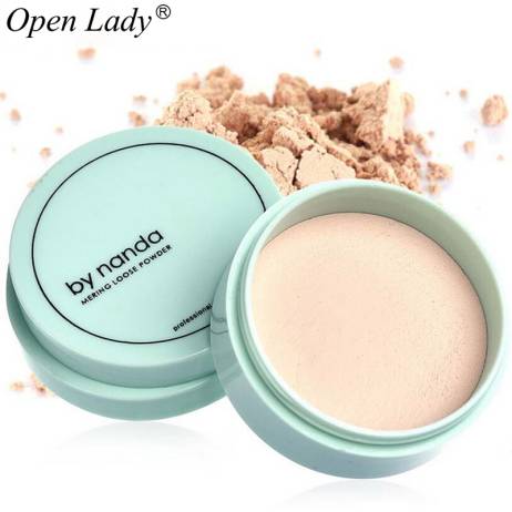 3 Color Translucent Pressed Powder with Puff Smooth Face Makeup Foundation Waterproof Loose PowderSkin Finish Setting Powder