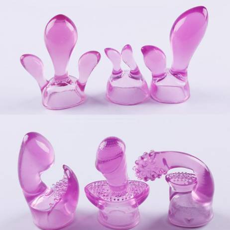 LETEN AV Rod Vibrator Accessories magic wand attachment 1PCS AV massager head cap sex toy kit attachments sex products for woman
