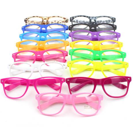 Non-Mainstream Clear Lens Glasses Frame Vintage Student Leopard Print Eyeglasses Men Women Decoration Optical Lens Eye Frame W1