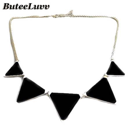 Kolovrat Women Statement Maxi Necklace Chunky Necklaces & Pendants Triangles Necklaces Choker Collier Femme Fashion Jewelry