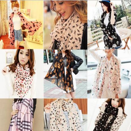 2015 Design Stylish Women Fashion Long Stole Soft all-match Chiffon Summer Scarf Shawl Wraps&Scarves Hot