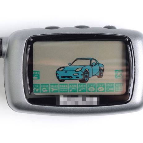 2016 New Hot Selling Starlionr A9 Starline LCD Remote Controller For Two Way Car Alarm Starline A9 Keychain Russian Version