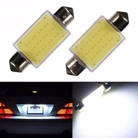 High Quality 31mm 36mm 39mm Festoon COB 12Chips C5W 12V LED Car Dome Reading Lights Auto Interior Lamps Super Bright Bulbs Power