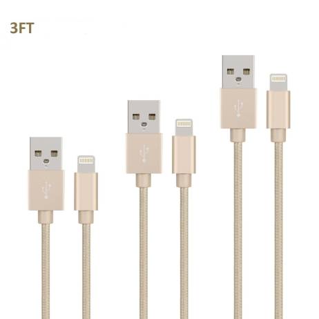 Data Cable For Apple MFi Certified 8 Pin Lightning to micro usb cable Charger / 1m Sync and Charge for iPhone 6 6 Plus 5s
