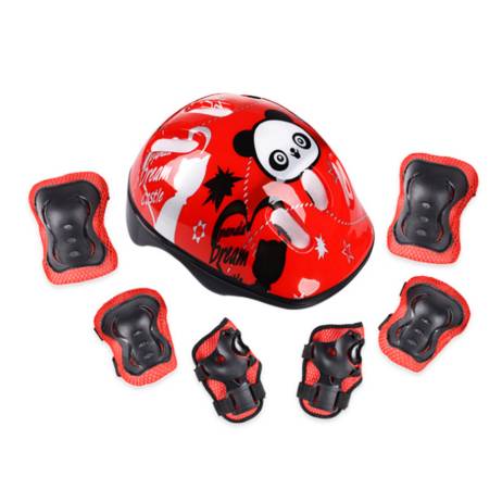 7pcs skateboard helmet sets cycling roller skating helmet Elbow Knee Pads Wrist Sport Safety Protective Guard Gear