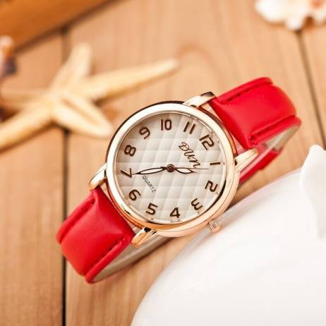 Elegant Luxury Women Watch 2015 Fashion Generous Leather Quartz Watch Ladies Dress Casual Wristwatch Relogio Feminino Clock Hot