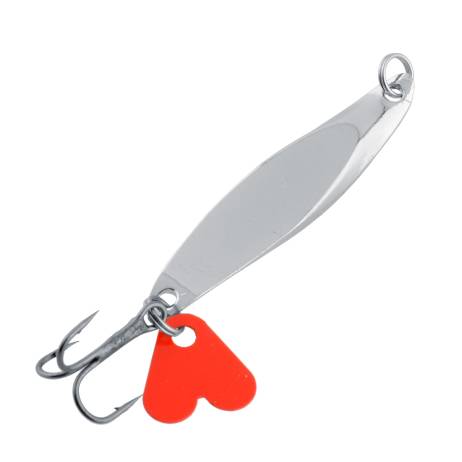 10g Fishing Spoon Lure Treble Hook Crankbait Spinnerbaits Spinner Baits Casting Silver Metal Outdoor Sports