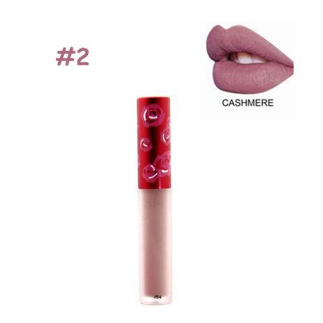 1 Pcs New Brand 11 Matte Color Cashmere Shroom Lip Gloss waterproof long lasting Lipgloss sexy lipstick Women Stick Lips Balm