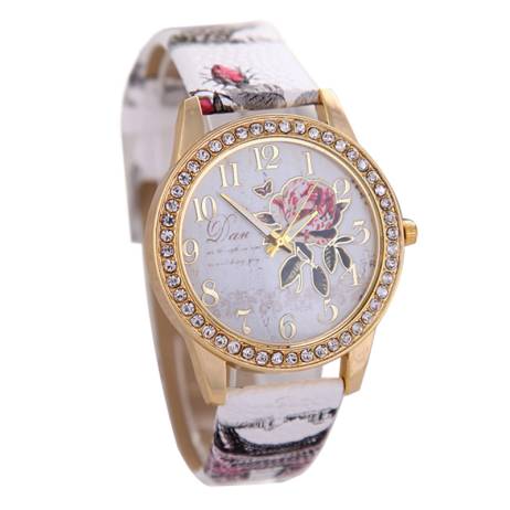 2015 New Brand Dress Casual Clock Female Relogio Watch Diamond Wristwatches Luxury Quartz Women Silicone Fashion Watches