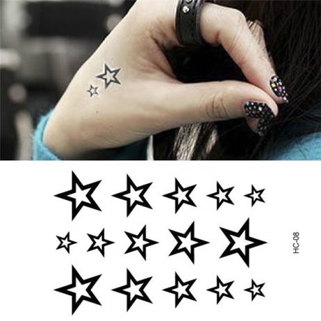 sex products Waterproof corrugated square bracelet gold necklace tattoo flash metallic tattoo temporary tattoos sticker CH08