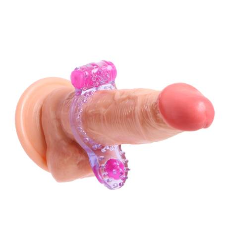 Couples Dual Pleasure Penis Ring Vibrating Cock Ring clit stimulator longer erections and more intense ejaculations penis ring