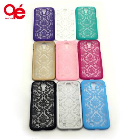 Luxury Damask Vintage Flower Pattern Utral Slim Phone Back Protect Case Cover Shell for Samsung Galaxy S4 i9500 Case Cover