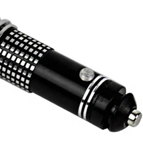 Black Mini 12V Compact Auto Car Fresh Air Ionic Purifier Oxygen Ozone Ionizer Cleaner Black 31