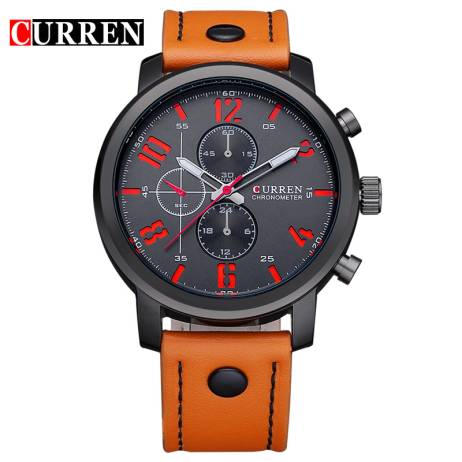 CURREN Luxury Casual Men Watches Analog Military Sports Watch Quartz Male Wristwatches Relogio Masculino Montre Homme 8192