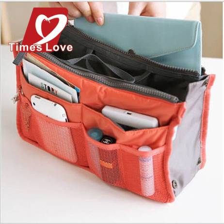 HOT Sale! Multi Pouch Functional Cosmetic Bags Men Makeup bag Storage Travel BagT Handbag Mp3 Phone Cosmetic Book Storage Purse