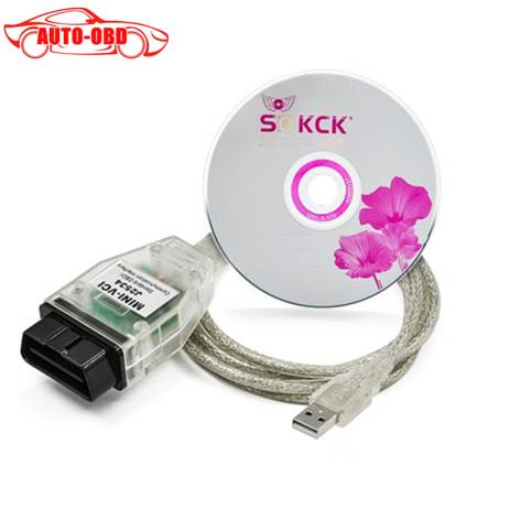 2016 Latest MINI VCI for Toyota TIS Techstream V10.00.028 Single Cable MINI VCI for Toyota J2534 Diagnostic Tool