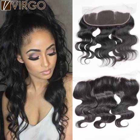 Indian Body Wave Lace Frontal Closure 1pc Unprocessed Virgin Human Hair Closure Indian Virgin Hair Queen Rosa Hair Products