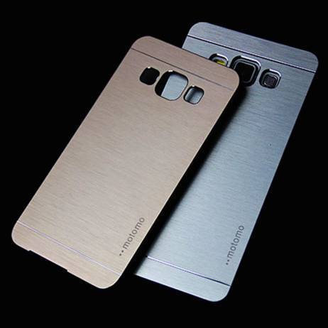 For Samsung A3 Motomo Luxury Aluminum Metal Brush Case For Samsung Galaxy A3 Case A300 A300F/A5 A500 A500F/A7 A700F Phone Cases