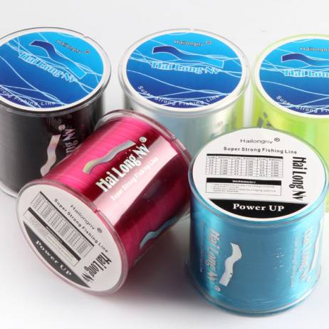500M nylon line fishing line Hailongnv Fly carp line fishing line monofilament fish Fishing Tackle