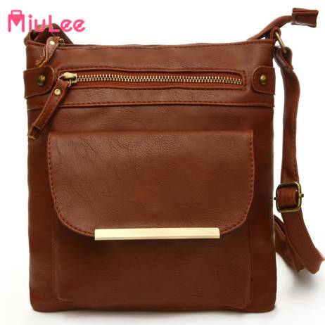hot sale vintage women PU leather handbags crossbody shoulder bag for women casual girls messenger bag 7 colors bolsa feminina